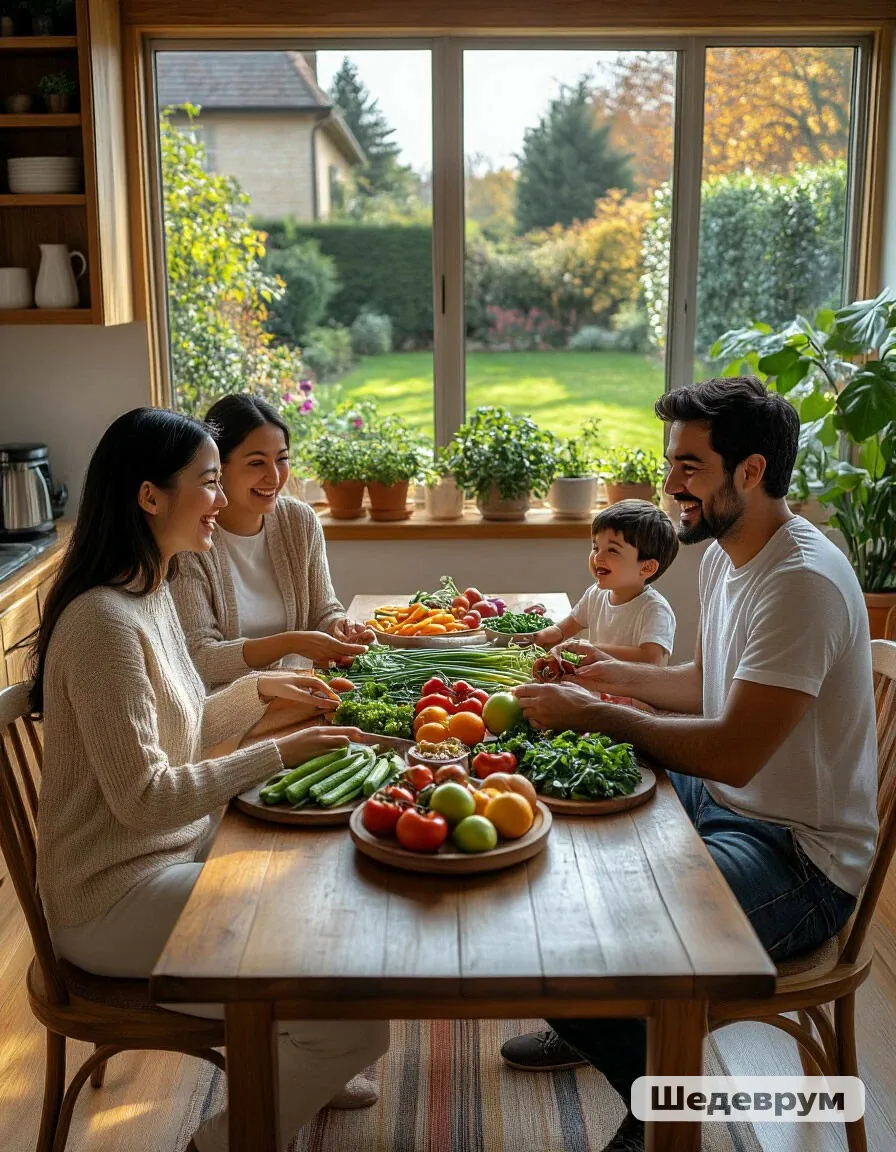 Меню на месяц для семьи с учётом экономии